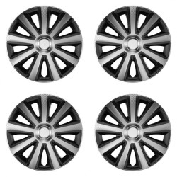 Puklice Aviator carbon silver&black 16 VERSACO