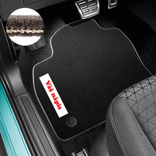 Koberce Škoda Octavia IV (od 2020) textilné super modrá lemovka (vyp)