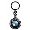 Kovová kľúčenka so živicovou nálepkou s logom auta. Ideálna ako malý darček pre každého majiteľa BMW.