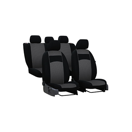 Výpredaj - Poťahy pre VOLKSWAGEN PASSAT KOMBI HIGHLINE version B8 (2014-2023) VIP-B3 (textil) 2.model
