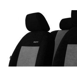 Výpredaj Poťahy pre VOLKSWAGEN Touran 7x1 III (od 2015) Elegance (velour-velour) šedé (vyp)