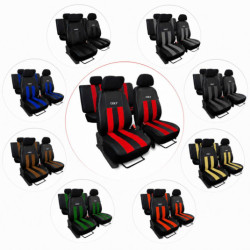 Autopoťahy HONDA JAZZ II (2002-2008) GT Alcantara a eko koža