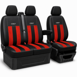 Autopoťahy Mercedes Citan 2+1 (od 2012) GT Alcantara a eko koža