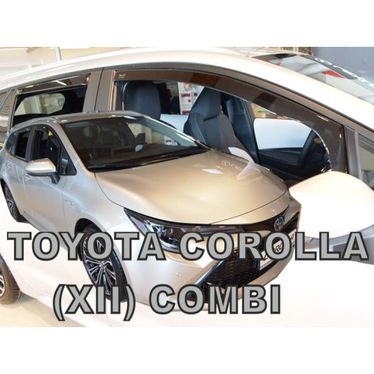 Deflektory TOYOTA Corolla E21 kombi 4D (+zadné) (od 2019)