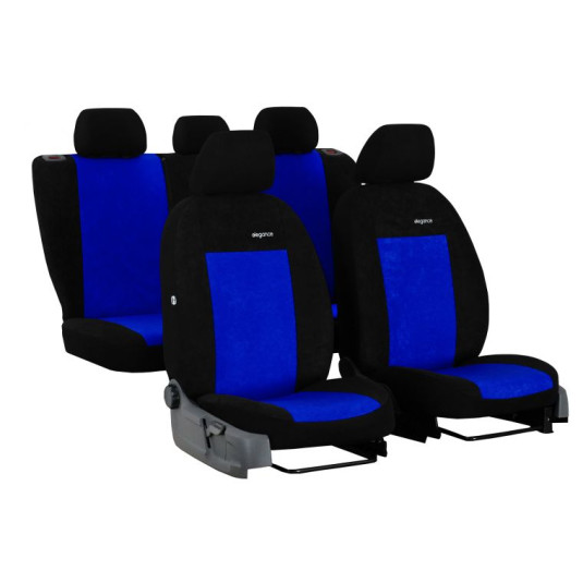 Poťahy pre DODGE CALIBER (2006-2011) Elegance (velour-velour) modrá (vyp)