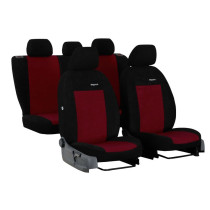 Poťahy pre VOLKSWAGEN SHARAN 5X1 I (1995-2010) Elegance (velour-velour) bordová (vyp)