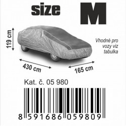 Výpredaj Ochranná autoplachta proti krupobitiu M 430×165×119cm