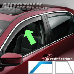 Deflektory MITSUBISHI L 200 CLUB CAB 2D 2005-2015