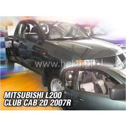 Deflektory MITSUBISHI L 200 CLUB CAB 2D 2005-2015