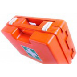 Kufrík prvej pomoci plastový s prepážkami