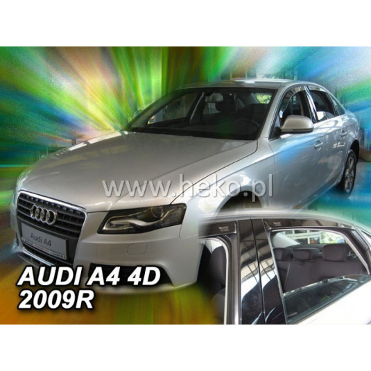 Deflektory AUDI A4 5D (+zadné) Avant (2009-2015)