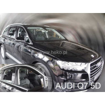 Deflektory AUDI Q7 5D (+zadné) (2006-2015)