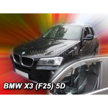 Deflektory BMW X3 F25 5D (od 2010-2017)