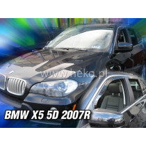 Deflektory BMW X5 E70 5D (+zadné) (2006-2013)