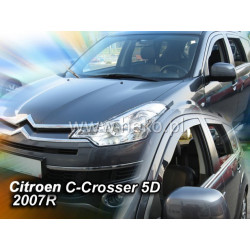 Deflektory CITROËN C-Crosser 5D (+zadné) (2007-2012)