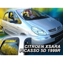 Deflektory CITROËN Xsara Picasso 5D (+zadné) (1999-2010)