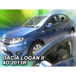 Deflektory DACIA Logan 4D (od 2013)