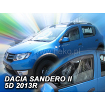 Deflektory DACIA Sandero Stepway II 5D (od 2012)