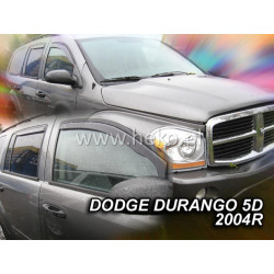 Deflektory DODGE Durango 5D (+zadné) (od 2004)