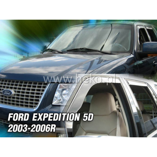 Deflektory FORD Expedition 5D (+zadné) (2003-2006)