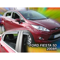 Deflektory FORD Fiesta VI 5D (+zadné) (2008-2017)