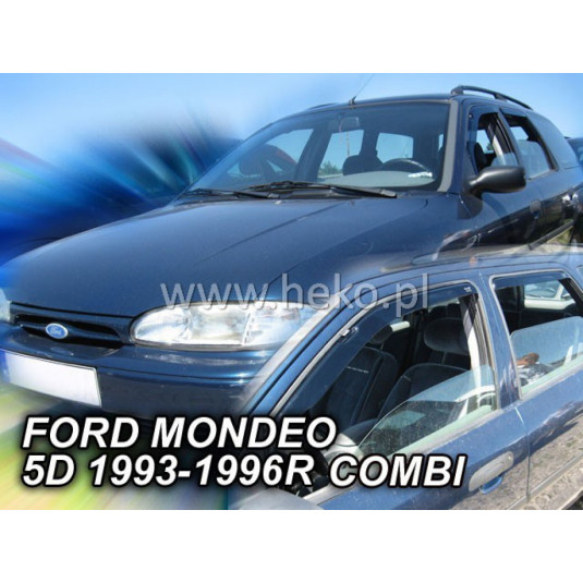 Deflektory FORD Mondeo 4D (+zadné) Combi (1993-1996)