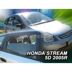 Deflektory HONDA Stream 5D (+zadné) (2000-2007)