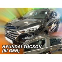 Deflektory HYUNDAI Tucson 5D (+zadné) (od 2015)