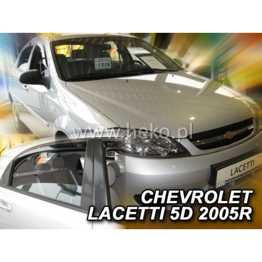 Deflektory CHEVROLET Lacetti 5D (+zadné) Combi (2004-2010)