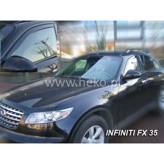 Deflektory INFINITI FX35/45 5D (od 2004)