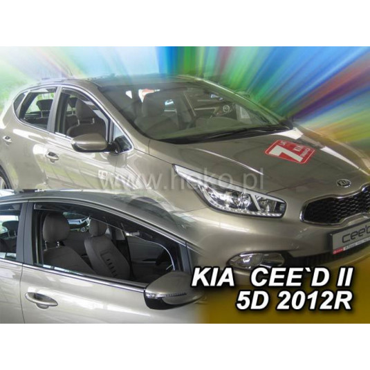 Deflektory KIA Ceed 5D (2012-2018)