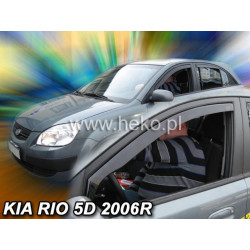 Deflektory KIA Rio 4/5D (2005-2011)