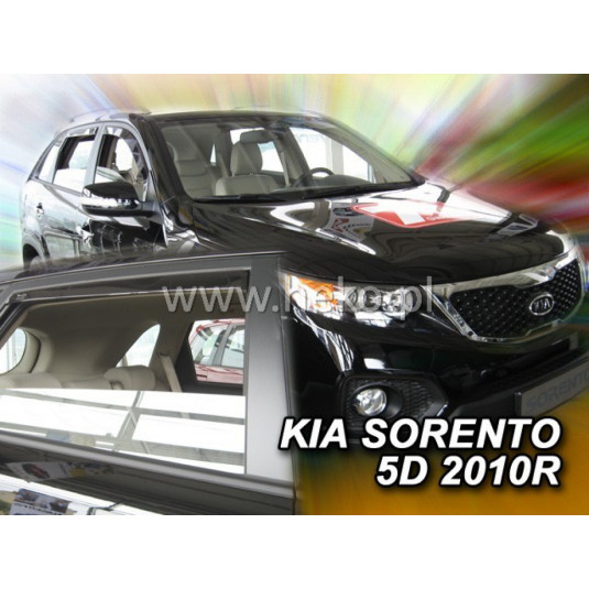 Deflektory KIA Sorento 5D (+zadné) (2009-2015)