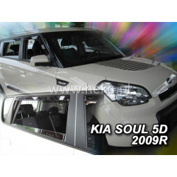 Deflektory KIA Soul 5D (+zadné) (2009-2014)