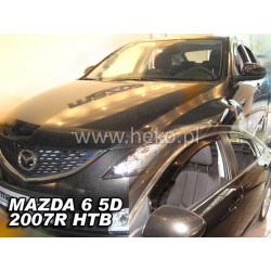 Deflektory MAZDA 6 4D (+zadné) HB (2007-2013)