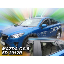 Deflektory MAZDA CX-5 5D (+zadné) (od 2012)