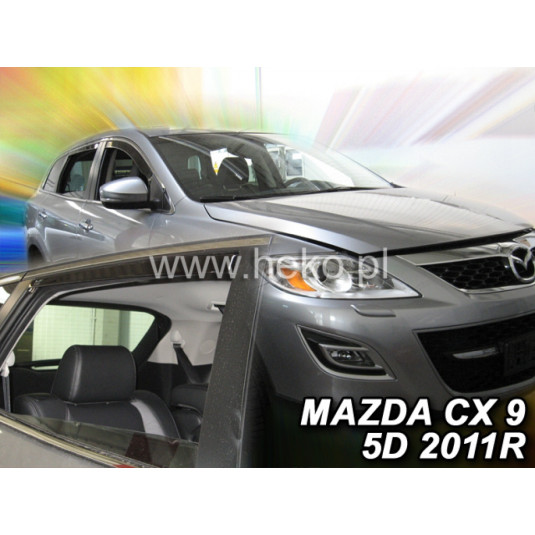 Deflektory MAZDA CX-9 5D(+ zadné) (2007-2016)