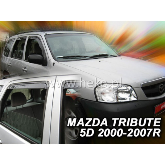 Deflektory MAZDA Tribute 5D (+zadné) (2000-2007)