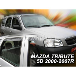 Deflektory MAZDA Tribute 5D (+zadné) (2000-2007)