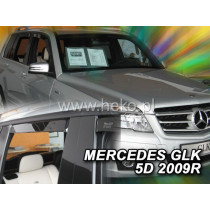 Deflektory MERCEDES GLK X204 5D (+zadné) (2009-2015)