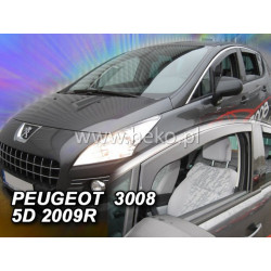 Deflektory PEUGEOT 3008 5D (2009-2016)