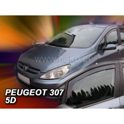 Deflektory PEUGEOT 307 3D (2001-2008)