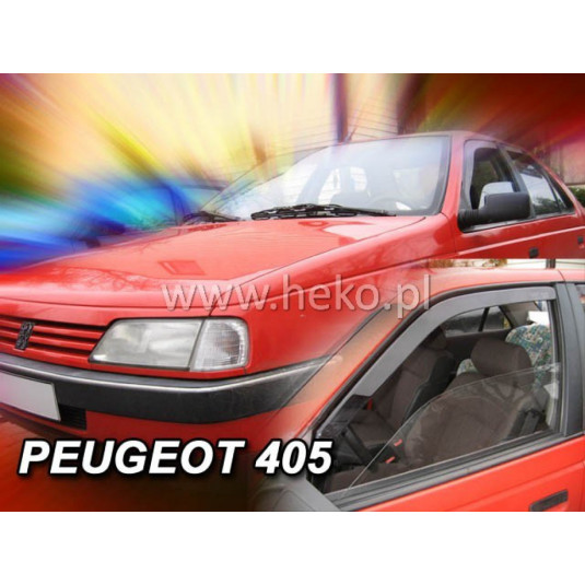 Deflektory PEUGEOT 405 4D (1987-1995)