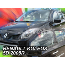 Deflektory RENAULT Koleos 4D (+zadné) (2008-2015)