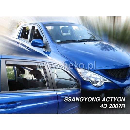 Deflektory SSANG-YONG Actyon/Sports 5D (od 2007)