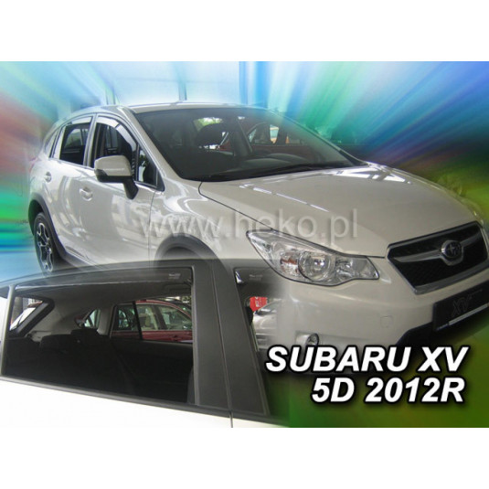 Deflektory SUBARU XV 5D (od 2012)