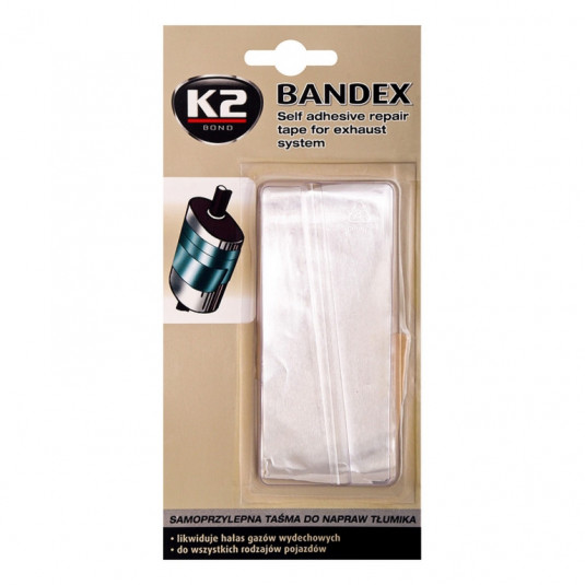 K2 páska na opravu výfuku Bandex 100cm