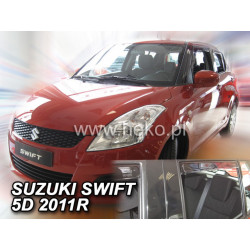 Deflektory SUZUKI Swift IV 5D (+zadné) (od 2010)