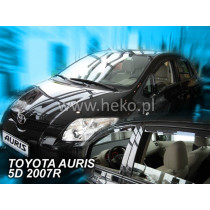 Deflektory TOYOTA Auris 5D (+zadné) (2007-2012)