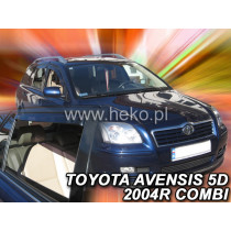 Deflektory pre TOYOTA Avensis 5D (+zadné) Combi (2003-2009)